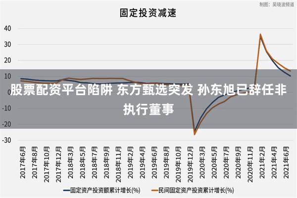 股票配资平台陷阱 东方甄选突发 孙东旭已辞任非执行董事