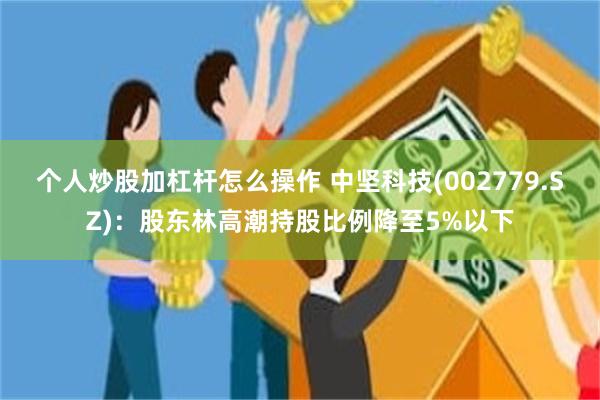 个人炒股加杠杆怎么操作 中坚科技(002779.SZ)：股东林高潮持股比例降至5%以下